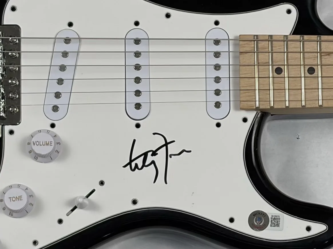 Tobias Forge GHOST Band Signed Autograph Electric Guitar Papa Emeritus Beckett, image 3