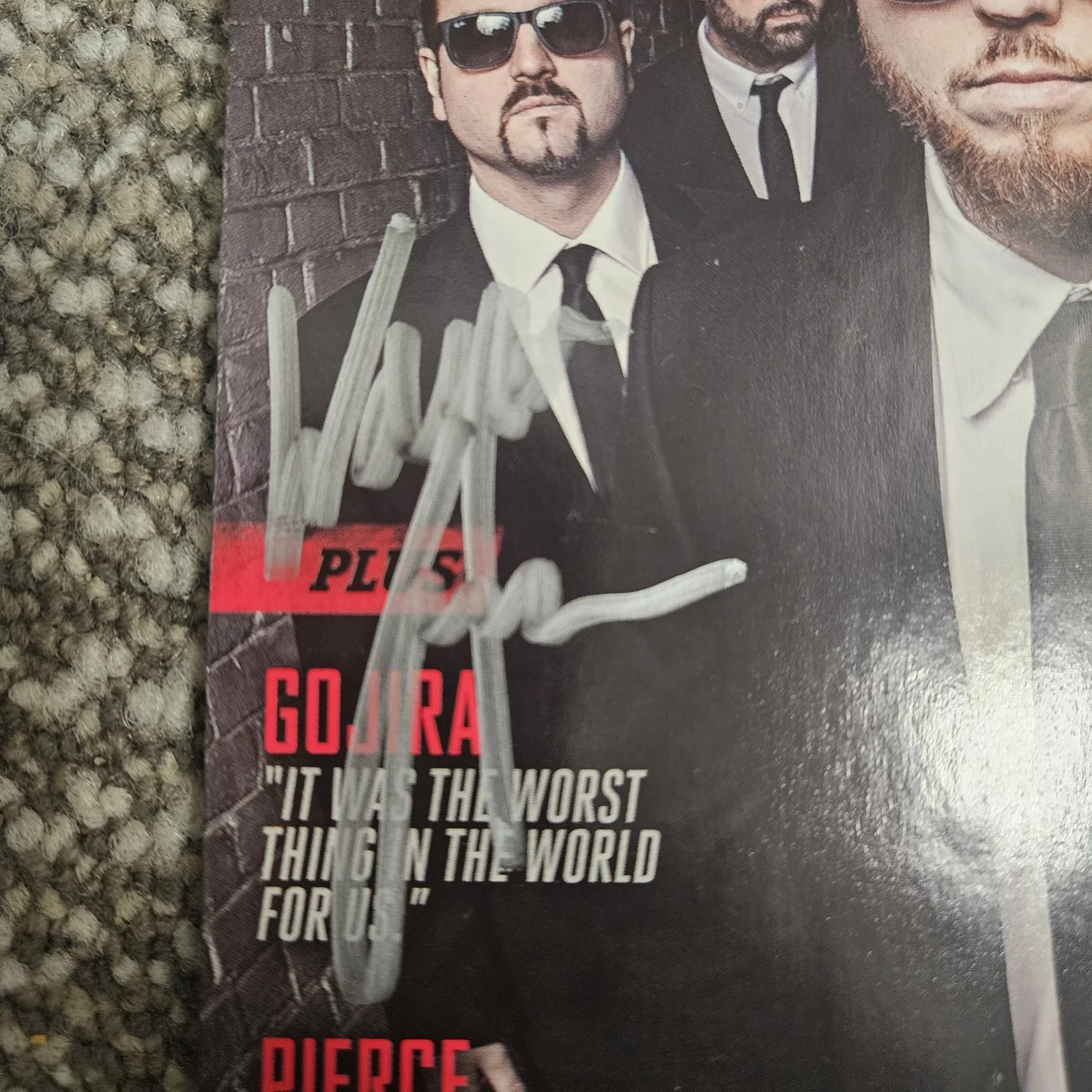 Hatebreed Band Autographed Revolver Magazine 2016, image 3