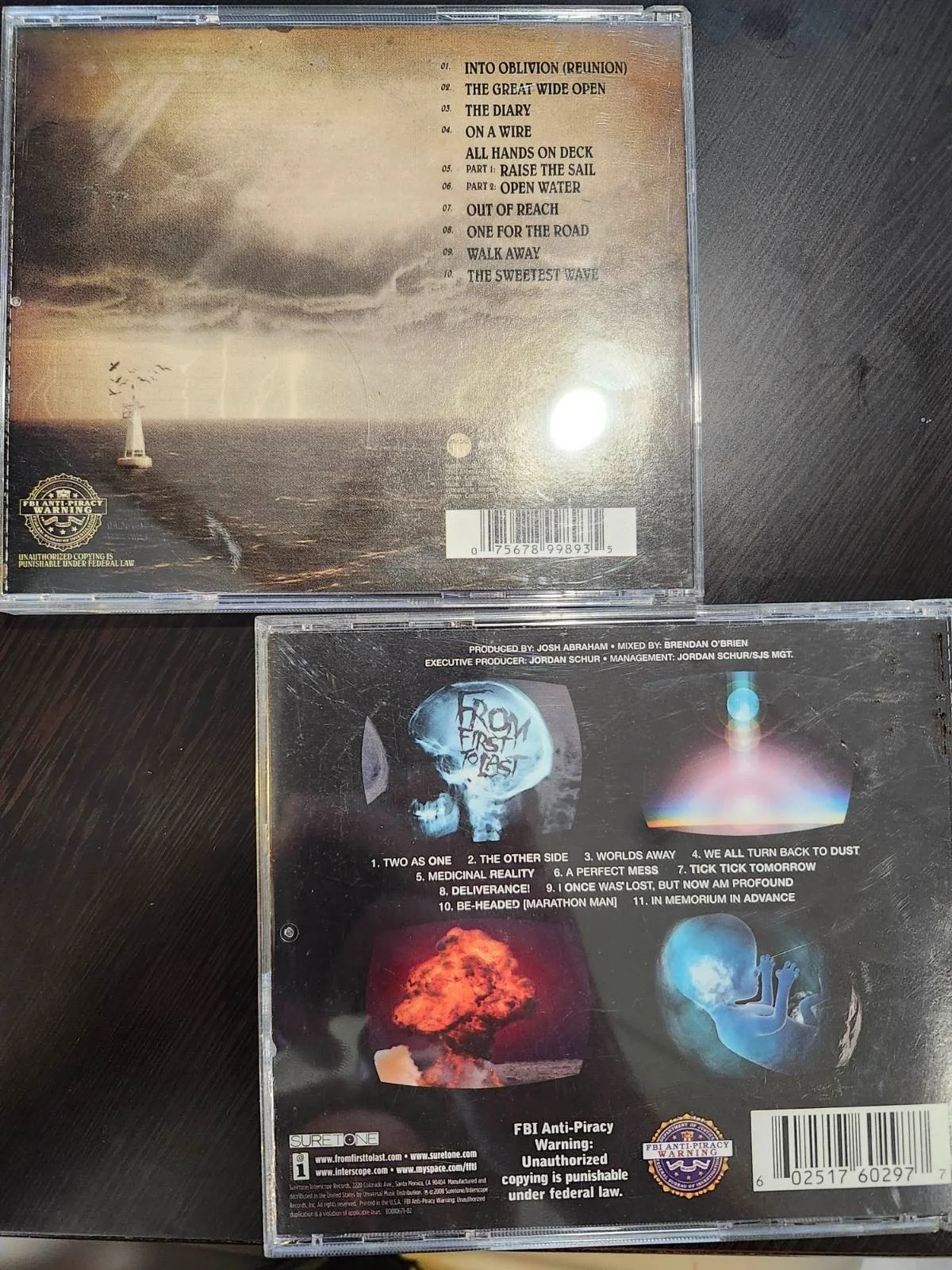 Funeral for a Friend & From First to Last Signed CD Lot Emo Post Punk Rock, изображение 4
