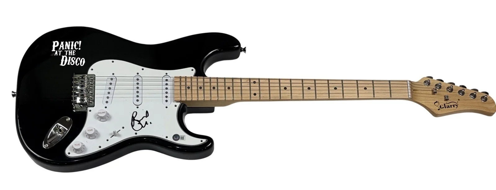 Brendon Urie Signed Autograph Electric Guitar Panic! At The Disco Beckett COA, image 2