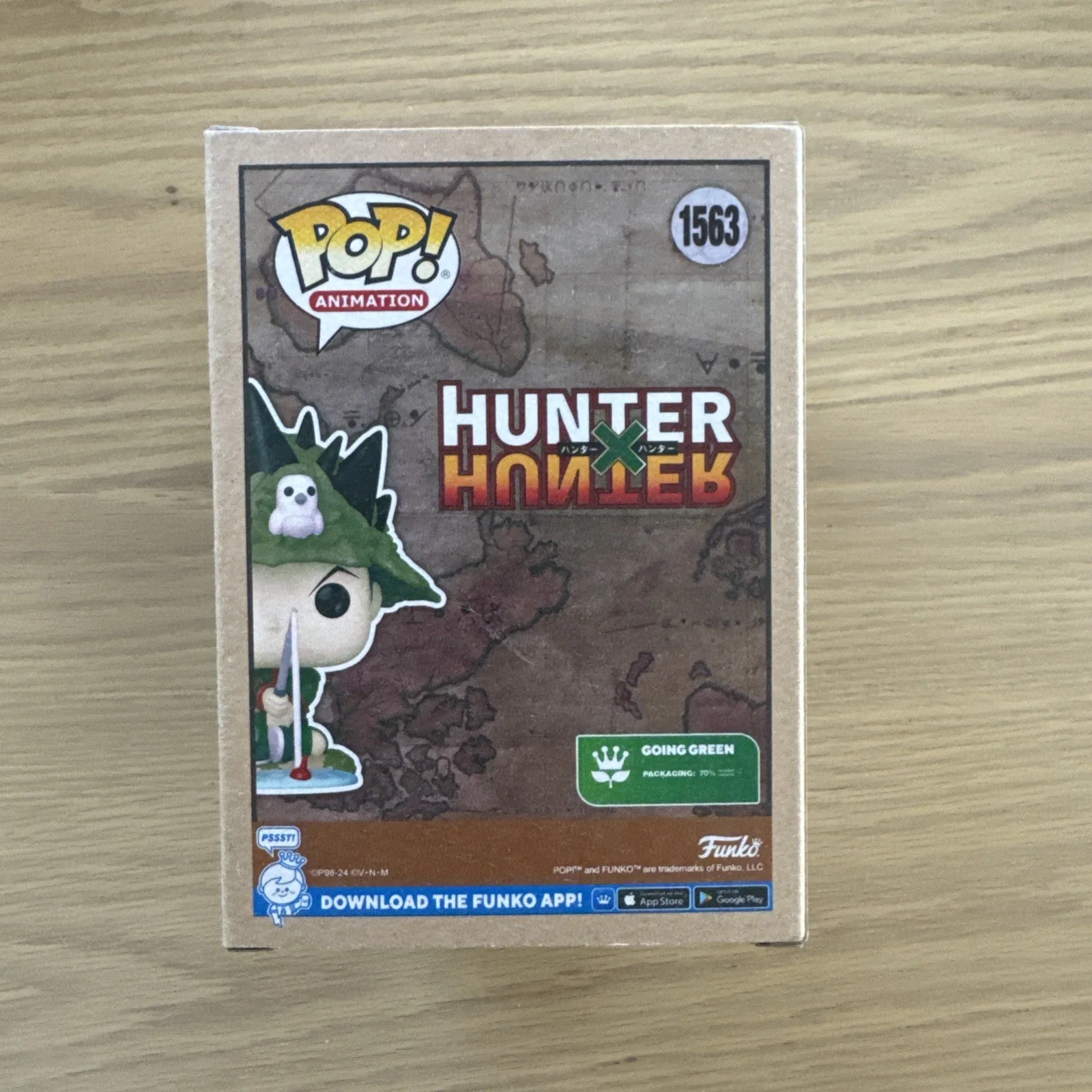 Gon — Funko Pop Hunter x Hunter Gon Freecss #1563 Figure JSA Autographed w/ Protector, image 3