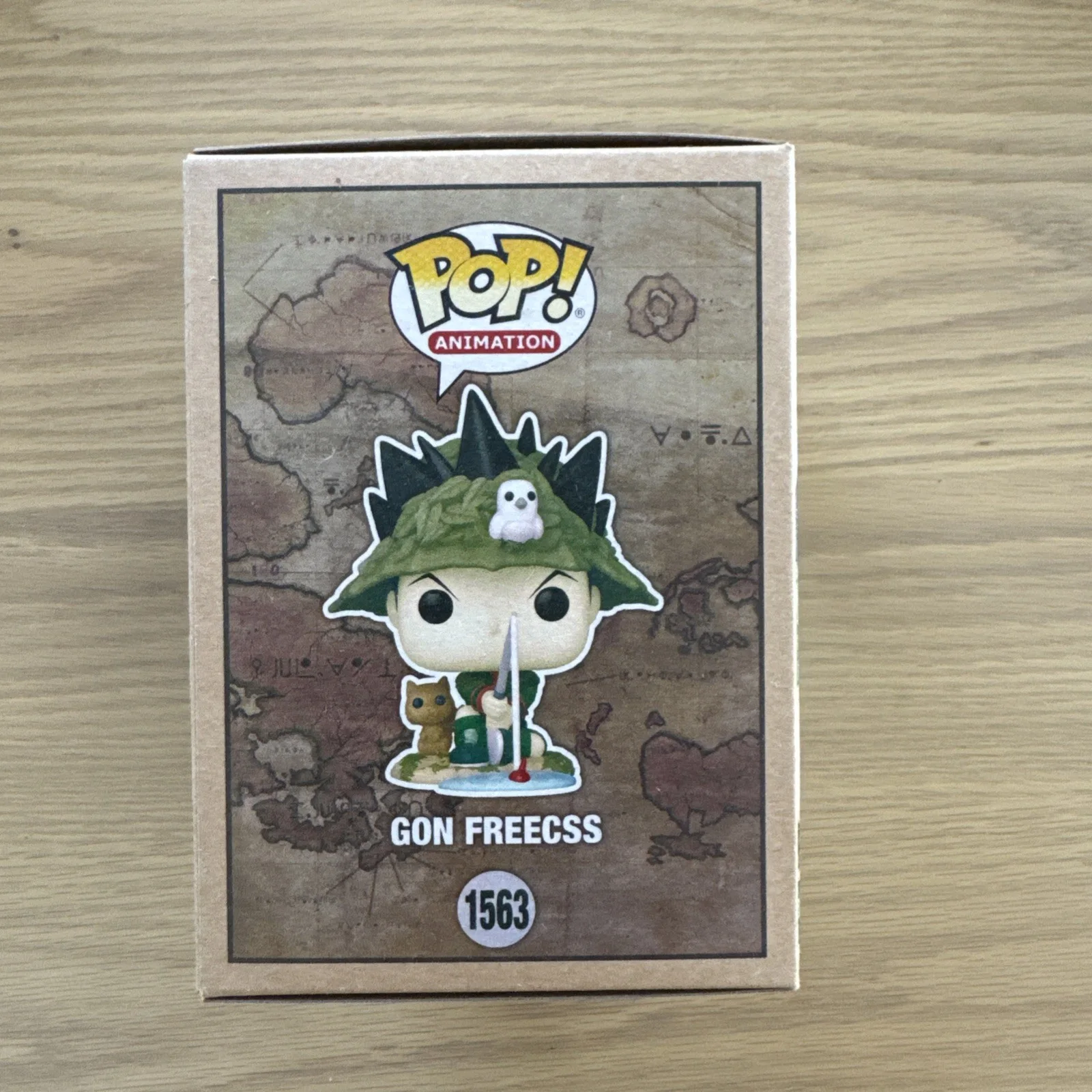 Gon — Funko Pop Hunter x Hunter Gon Freecss #1563 Figure JSA Autographed w/ Protector, image 4