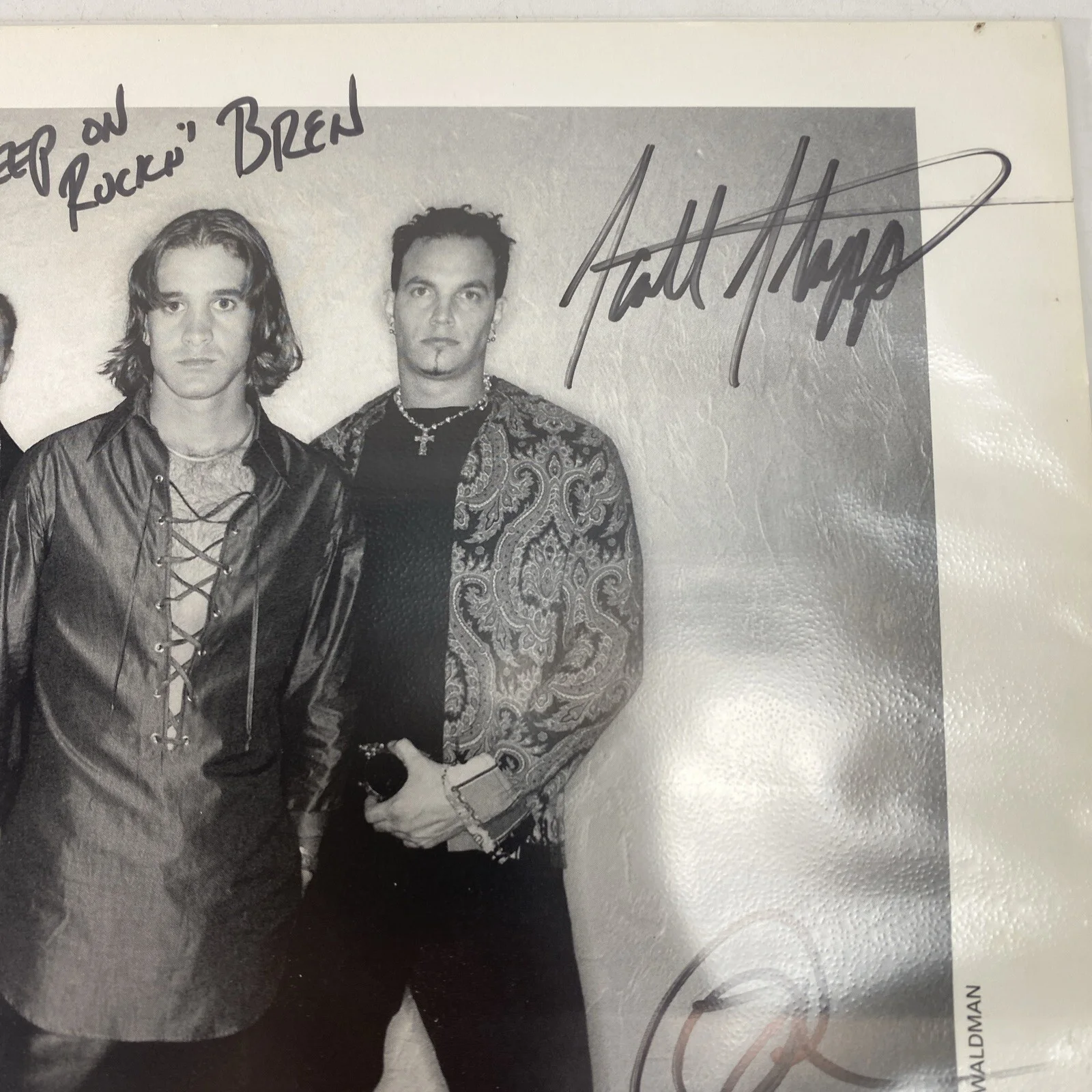 Creed Full Band Promotional Press Photo 8x10 Stapp Tremonti Phillips Marshall, image 2