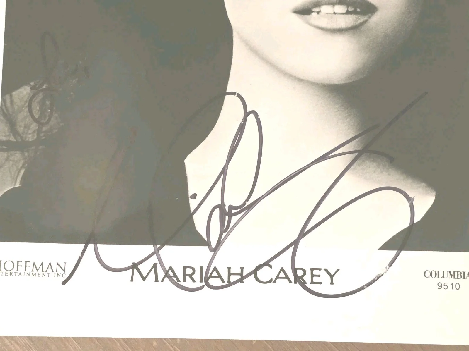 Authentic Mariah Carey Daydream Day Dream Signed Autograph Photo 8x10 🐐 👸, image 3
