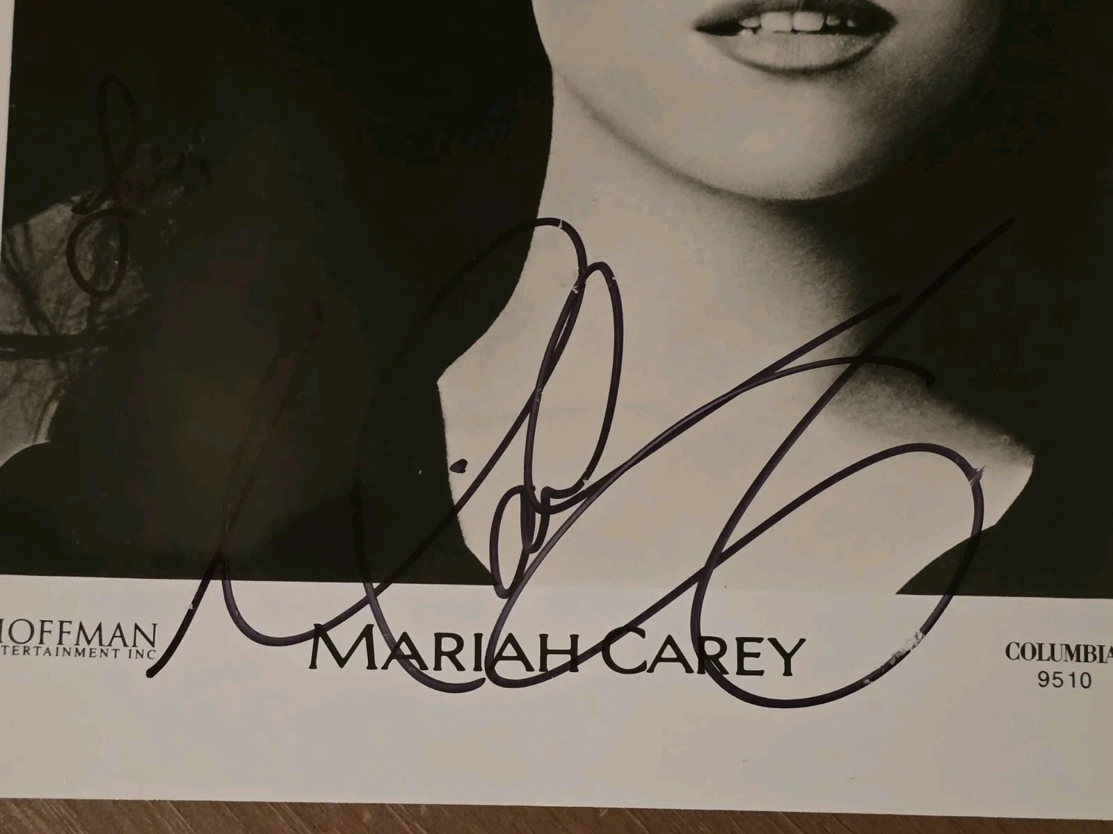 Authentic Mariah Carey Daydream Day Dream Signed Autograph Photo 8x10 🐐 👸, image 4