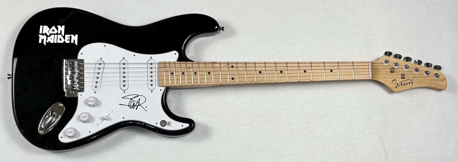 Steve Harris Signed Autograph Electric Guitar IRON MAIDEN Bassist Beckett COA, изображение 2