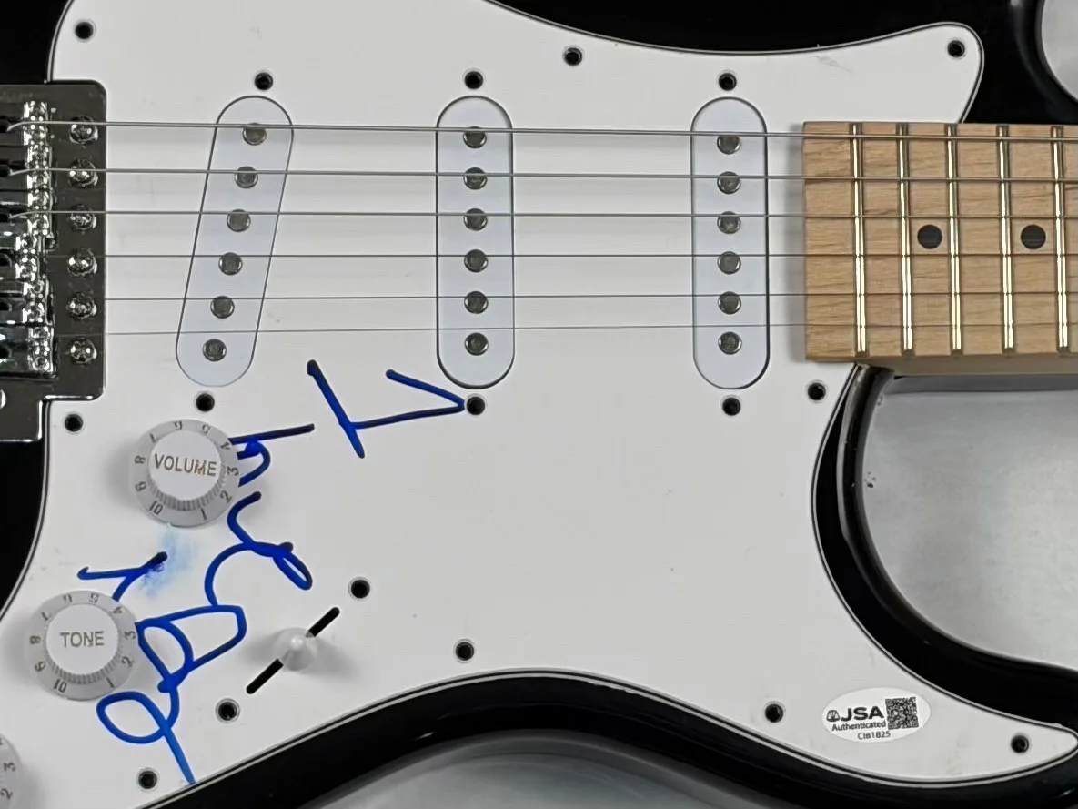 Nas Signed Autograph Electric Guitar Illmatic Rapper Hip Hop Nasir Jones JSA COA, изображение 4