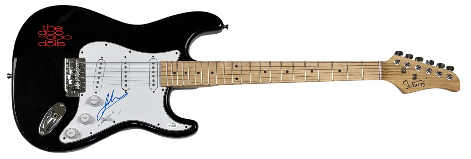 John Rzeznik Goo Goo Dolls Signed Autograph Electric Guitar Johnny ACOA COA, изображение 2