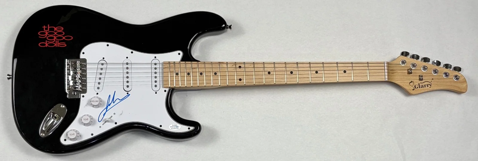 John Rzeznik Goo Goo Dolls Signed Autograph Electric Guitar Johnny ACOA COA, изображение 3