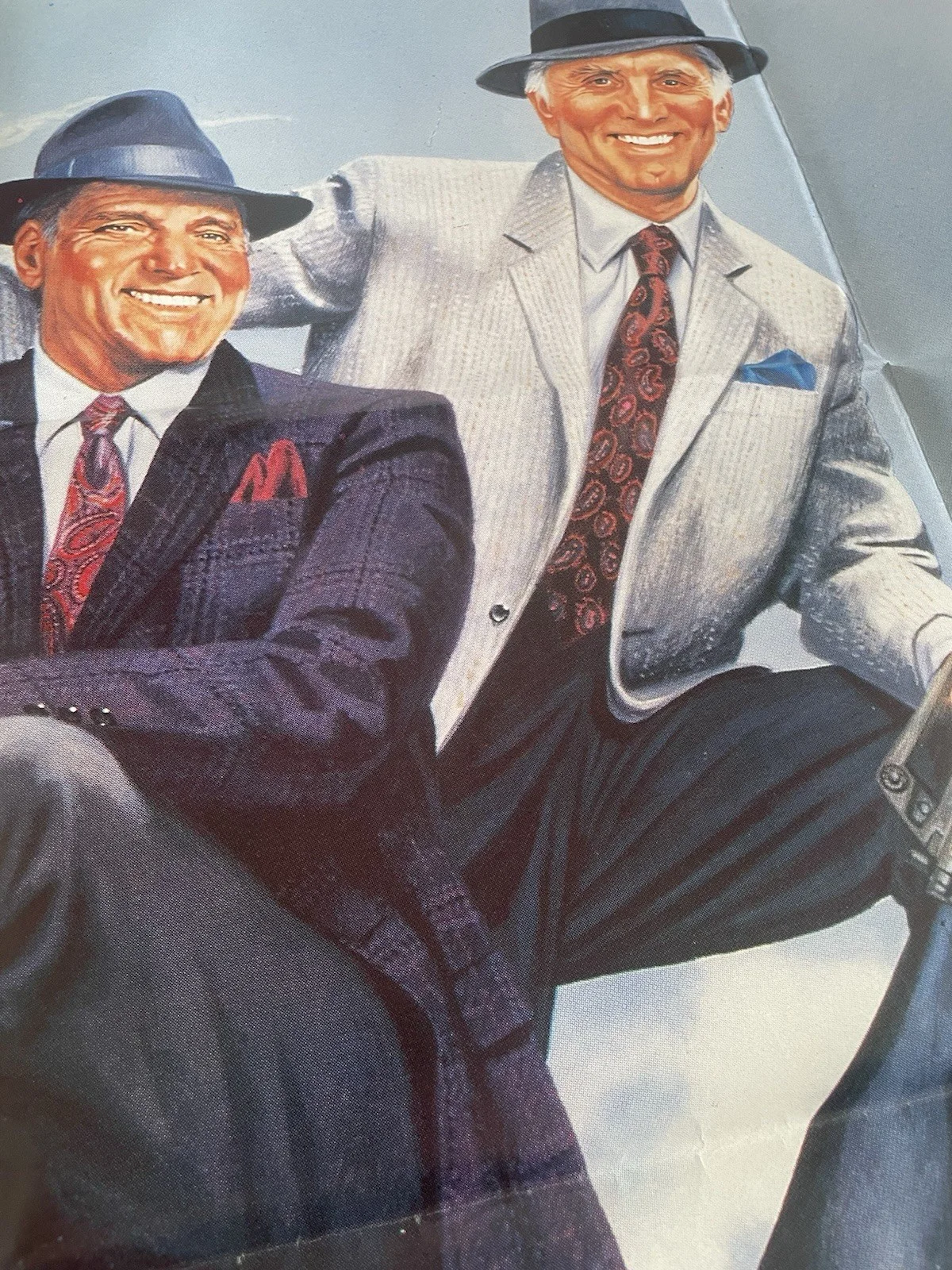 TOUGH GUYS 1986 Kirk Douglas, Burt Lancaster UK QUAD POSTER, image 2