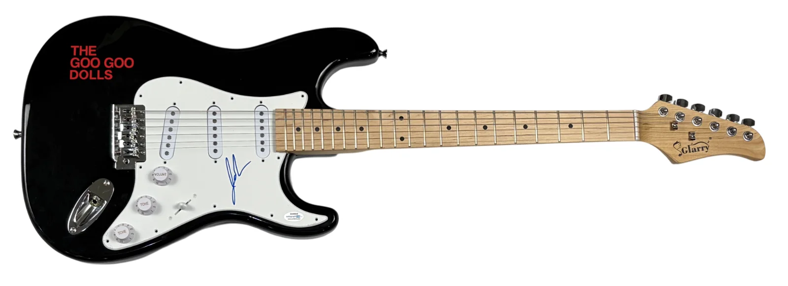 John Rzeznik Goo Goo Dolls Signed Autograph Electric Guitar Johnny ACOA COA, изображение 2