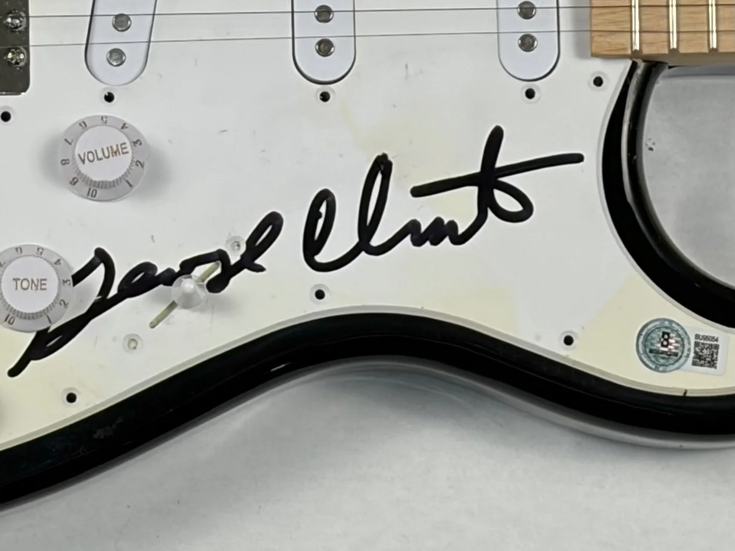 George Clinton Signed Autograph Electric Guitar Parliament Funkadelic BAS COA, изображение 5