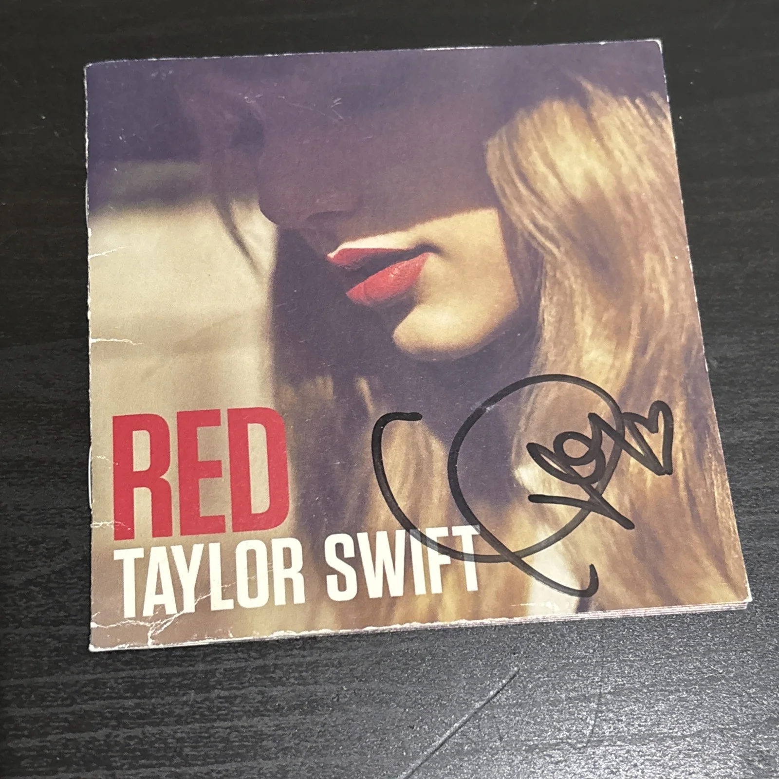 RARE Authentic Taylor Swift Original Red CD With Autographed Booklet, image 5
