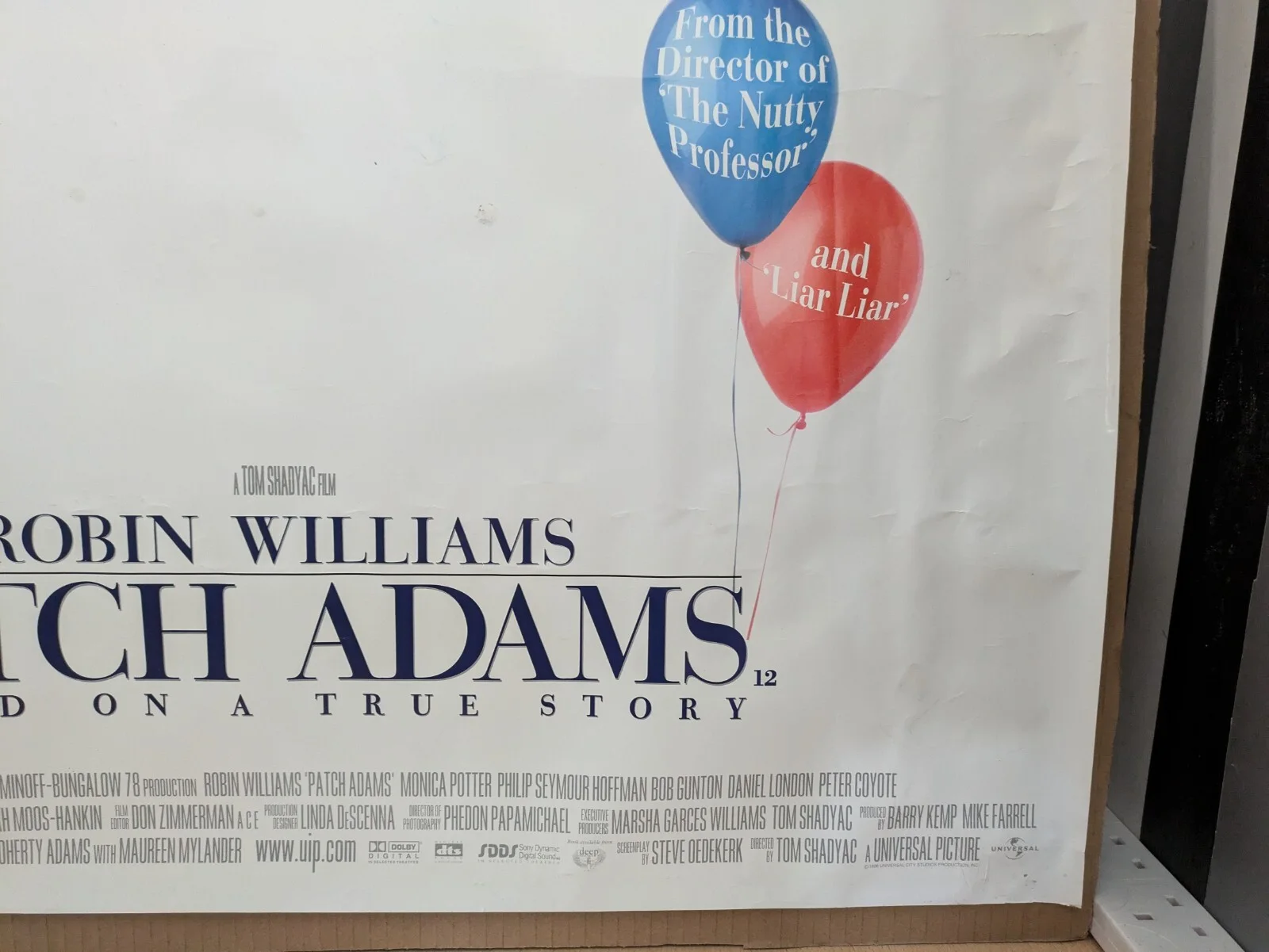 Vintage Laughter Is Contagious Movie Poster Genuine UK Cinema Display Quad 40x30, изображение 5
