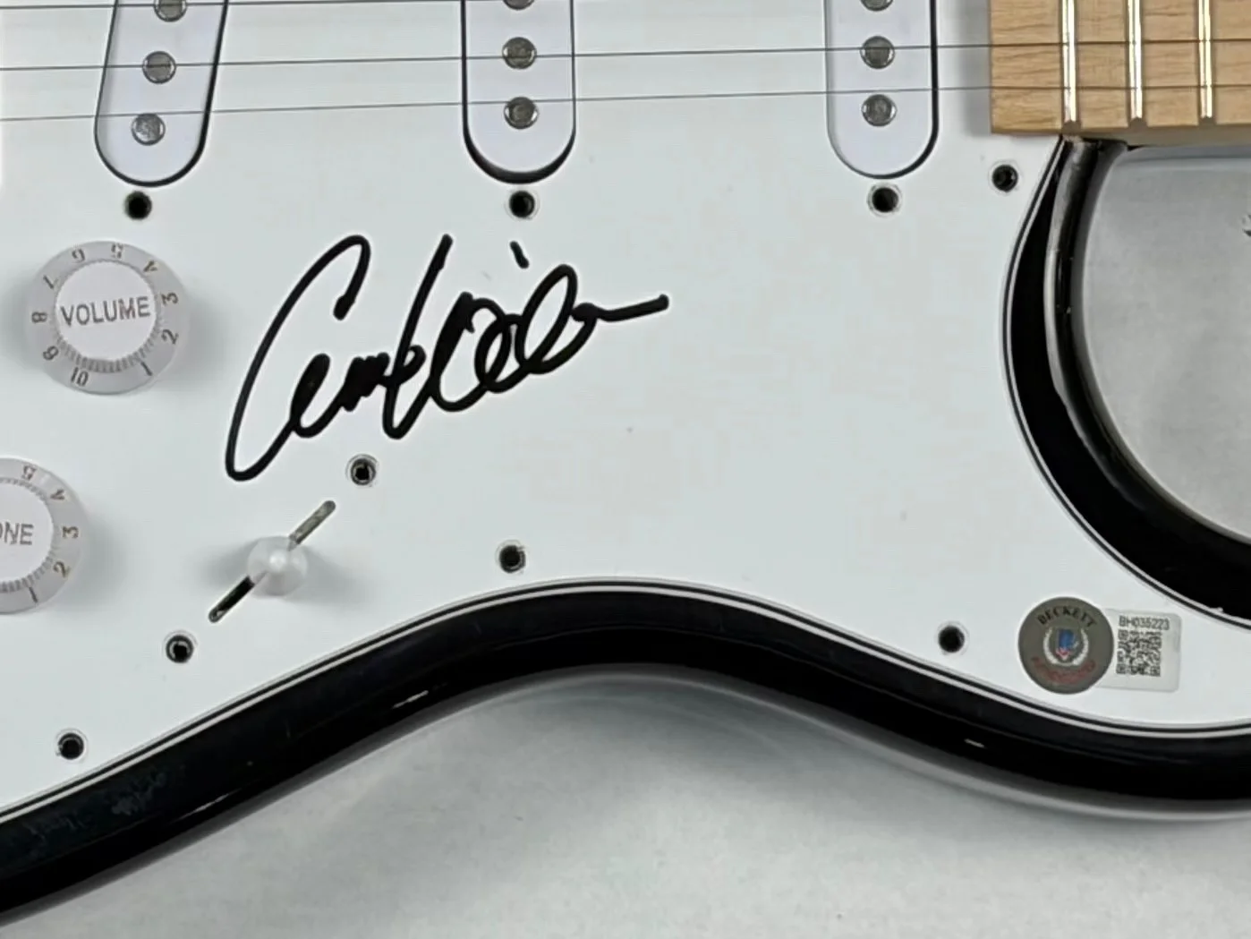 Ann Wilson Heart Band Signed Autograph Electric Guitar Singer Beckett COA, image 4