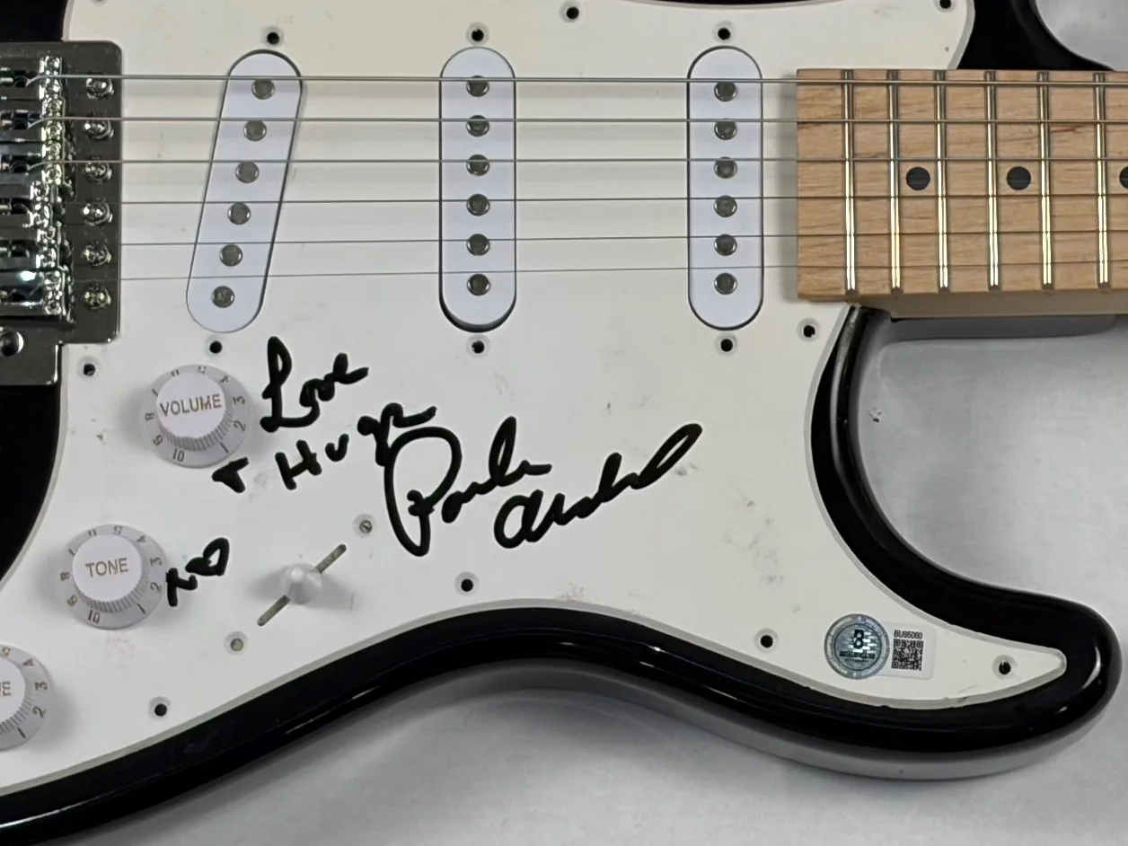 Paula Abdul Signed Autograph Electric Guitar Forever Your Girl Singer BAS COA, изображение 4