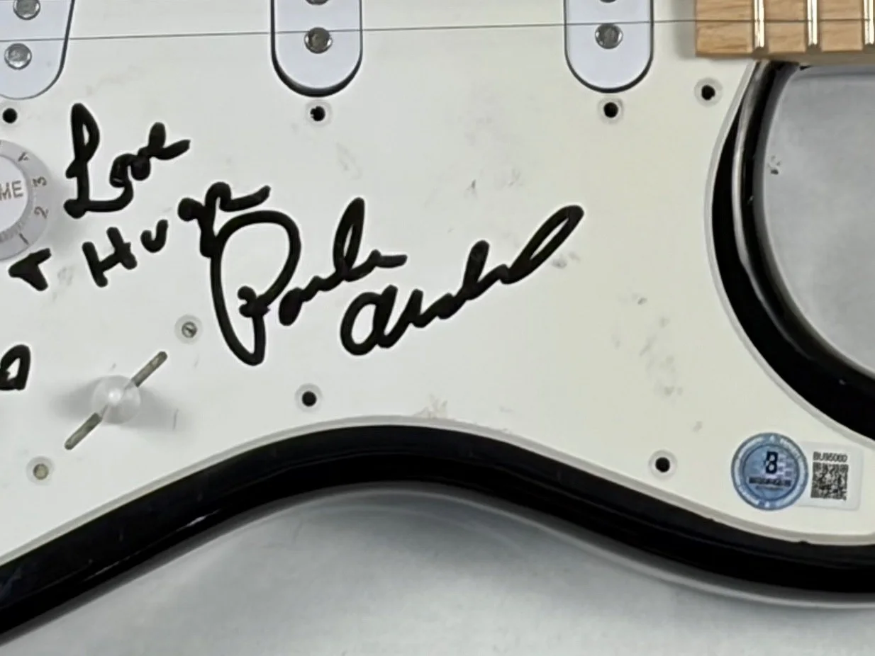 Paula Abdul Signed Autograph Electric Guitar Forever Your Girl Singer BAS COA, изображение 5