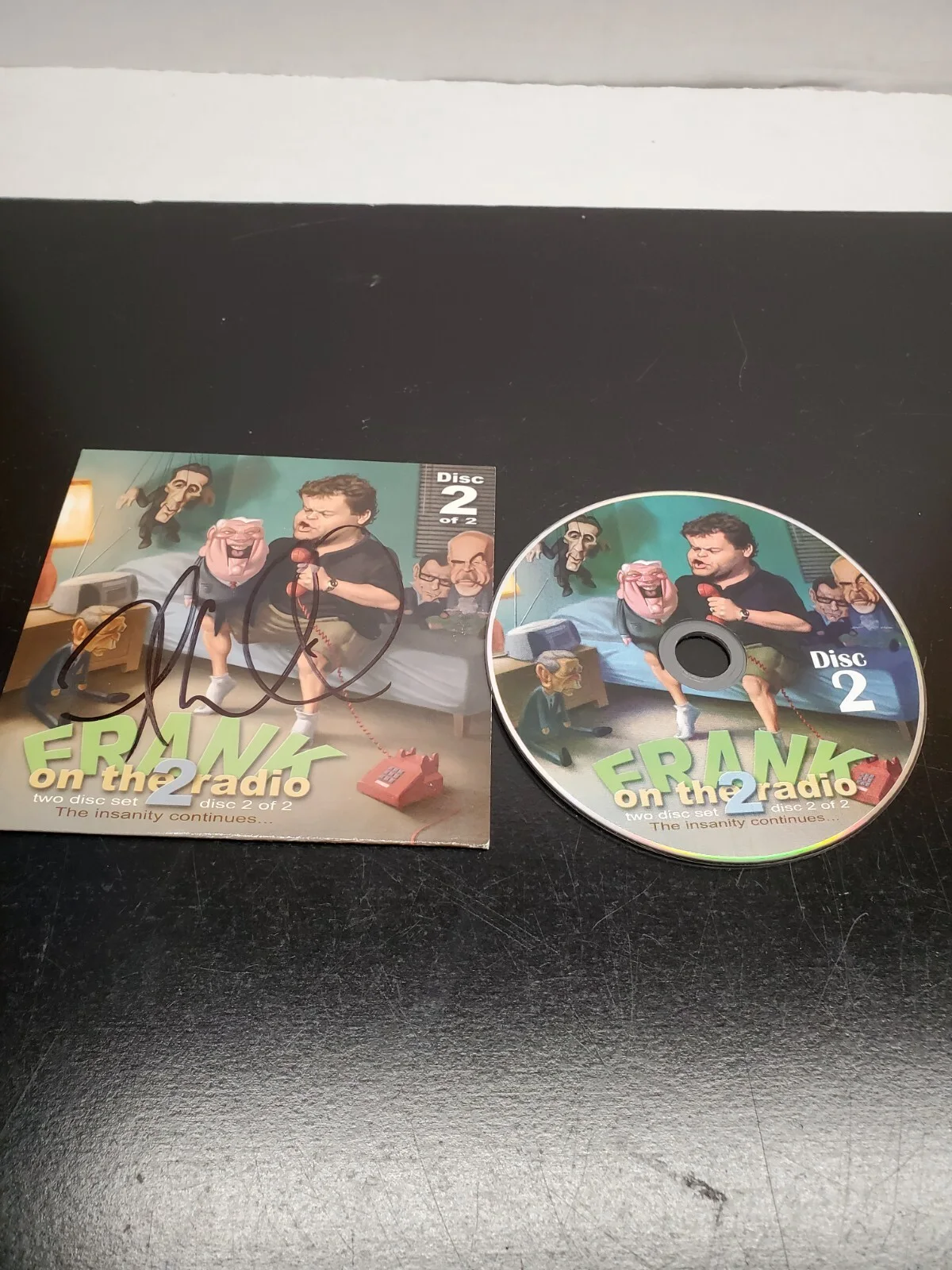 Frank Caliendo — Frank Caliendo Comedy CD with hand signed autograph, image 3