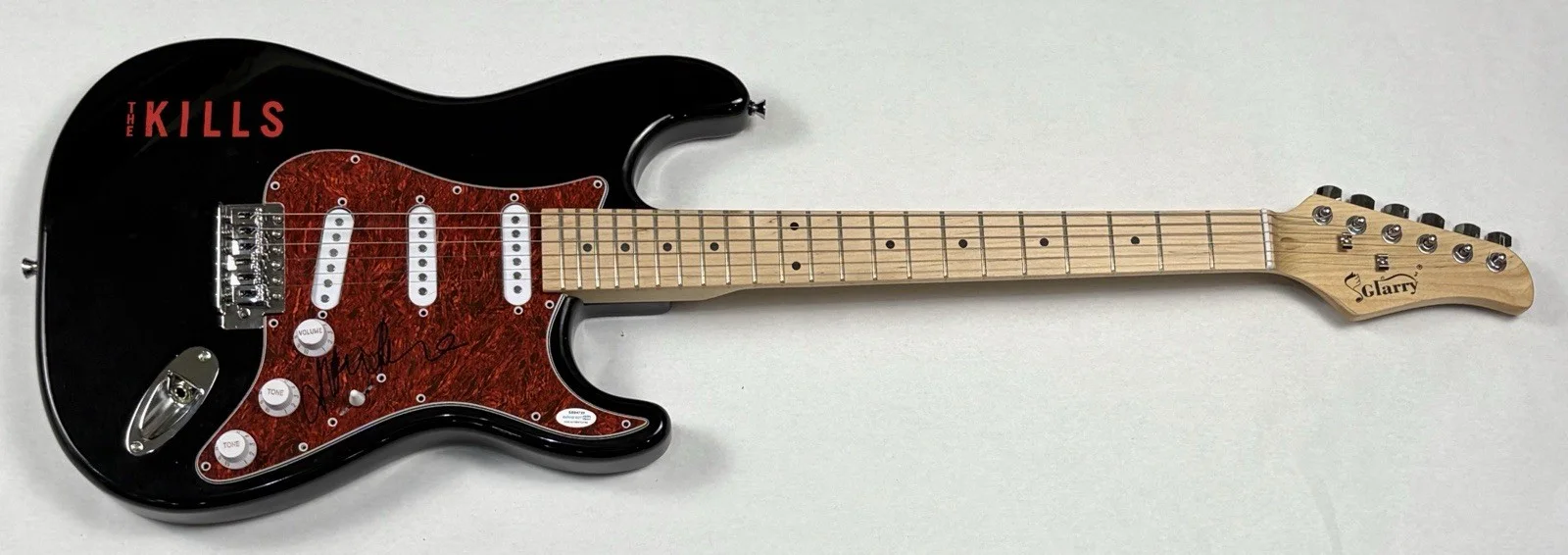 THE KILLS Jamie Hince Signed Autograph Electric Guitar Band Guitarist ACOA COA, изображение 3