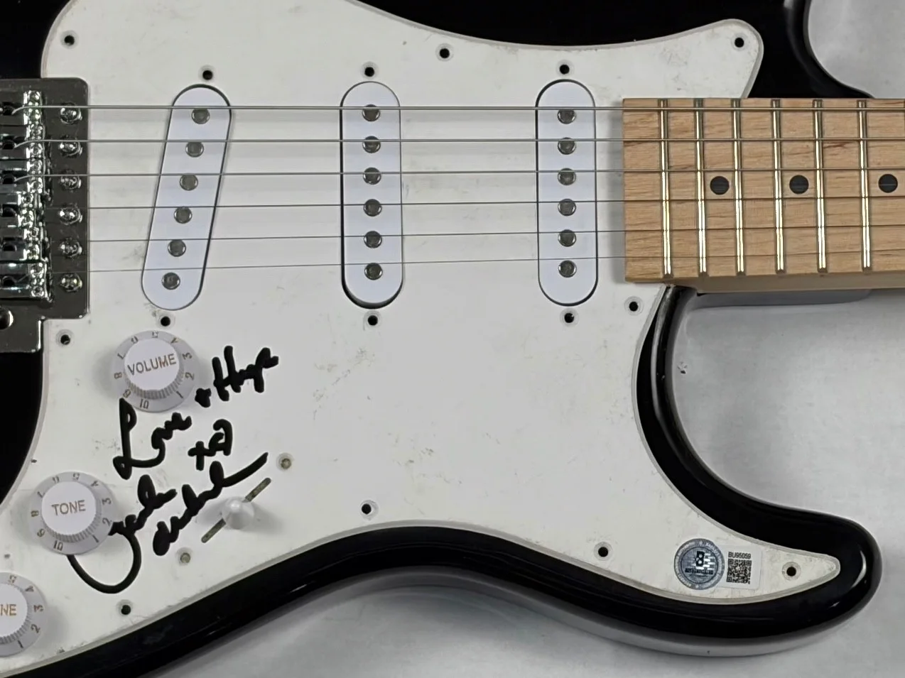 Paula Abdul Signed Autograph Electric Guitar Forever Your Girl Singer BAS COA, image 4
