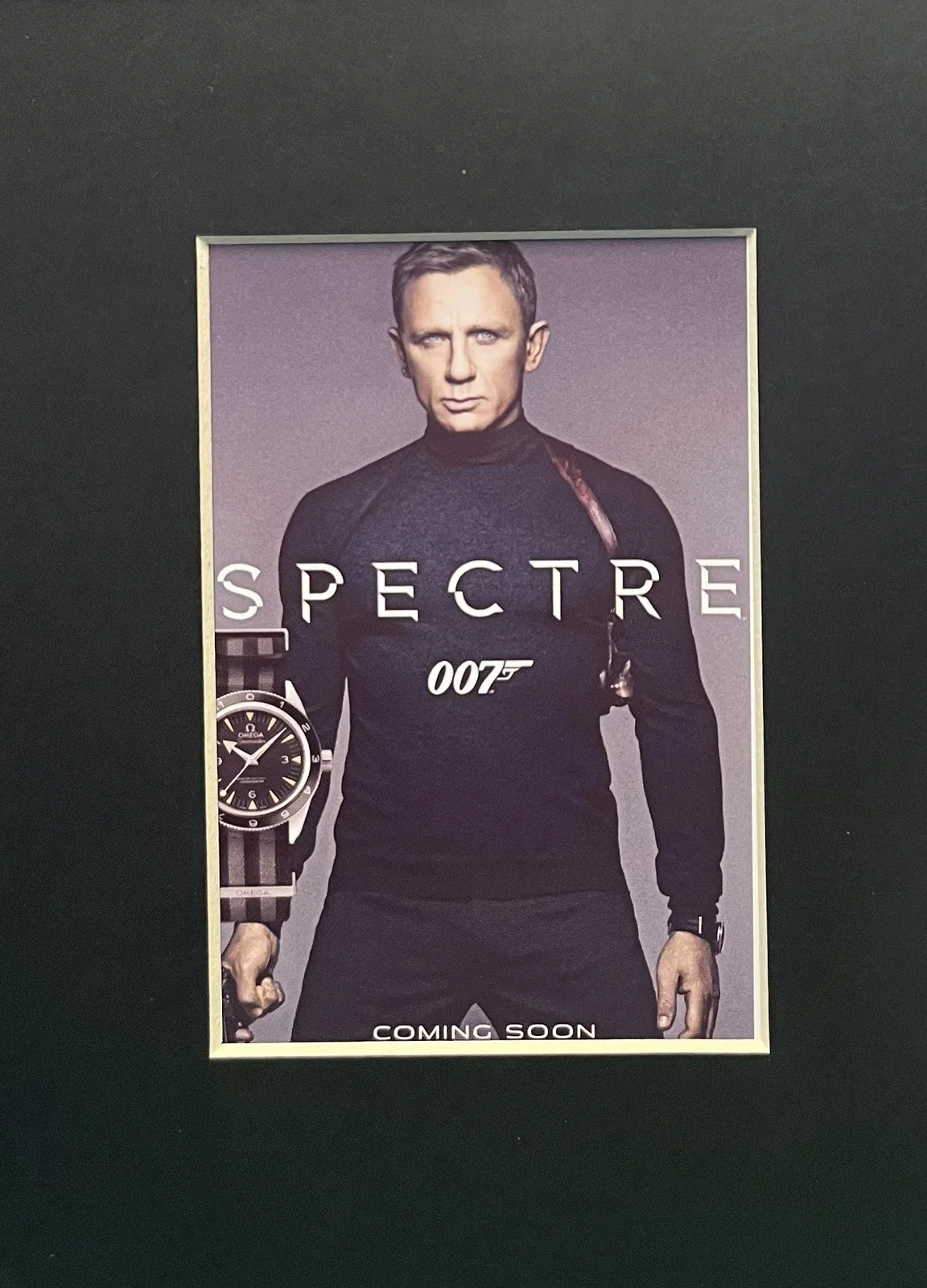 007 JAMES BOND. CASINO ROYALE Omega Seamaster 35mm Film Cell Mounted Display, изображение 2