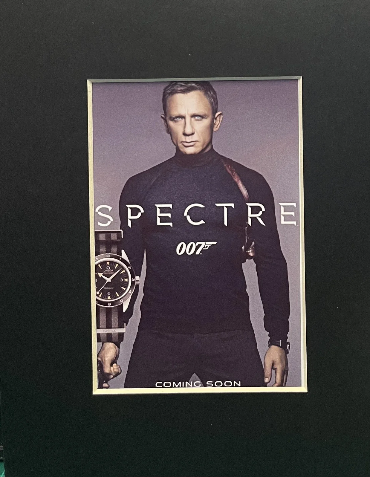 007 JAMES BOND. CASINO ROYALE Omega Seamaster 35mm Film Cell Mounted Display, изображение 3