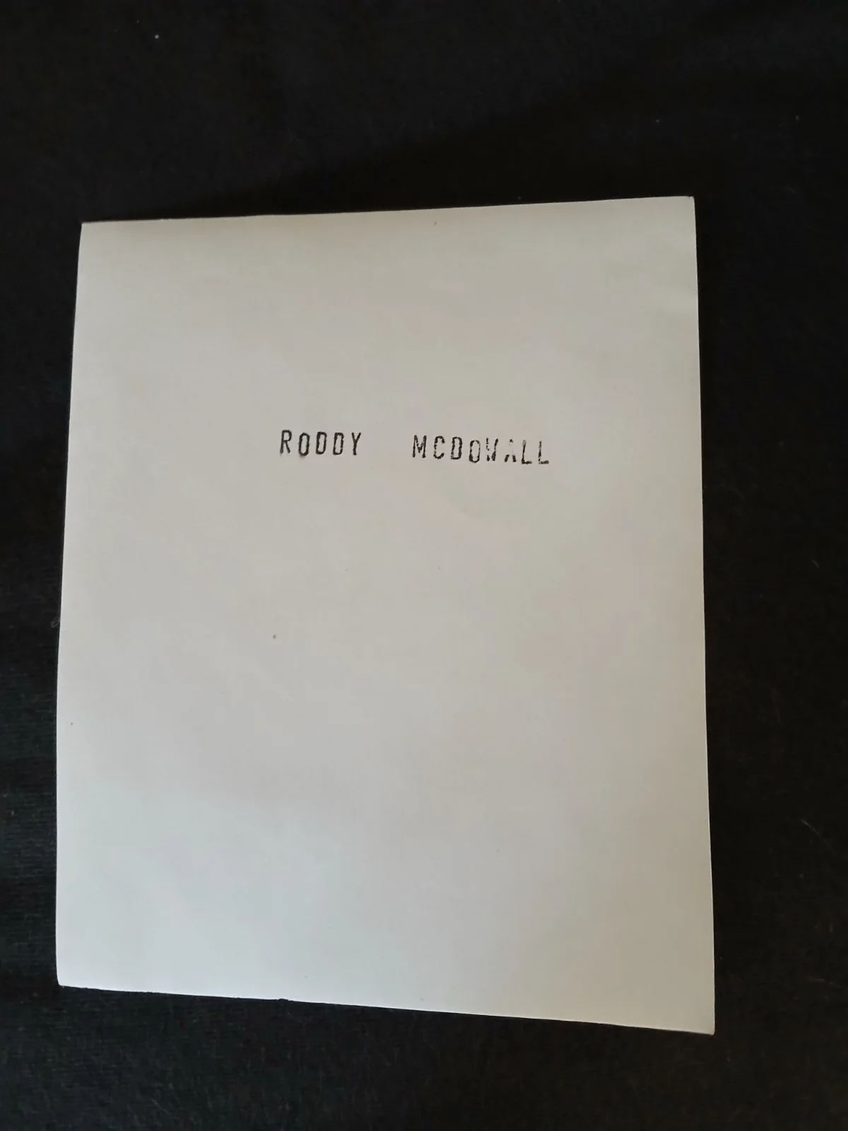 Roddy McDowall — Hollywood Celebrity Edward G. Robinson Photographed Roddy McDowall Signed, image 2