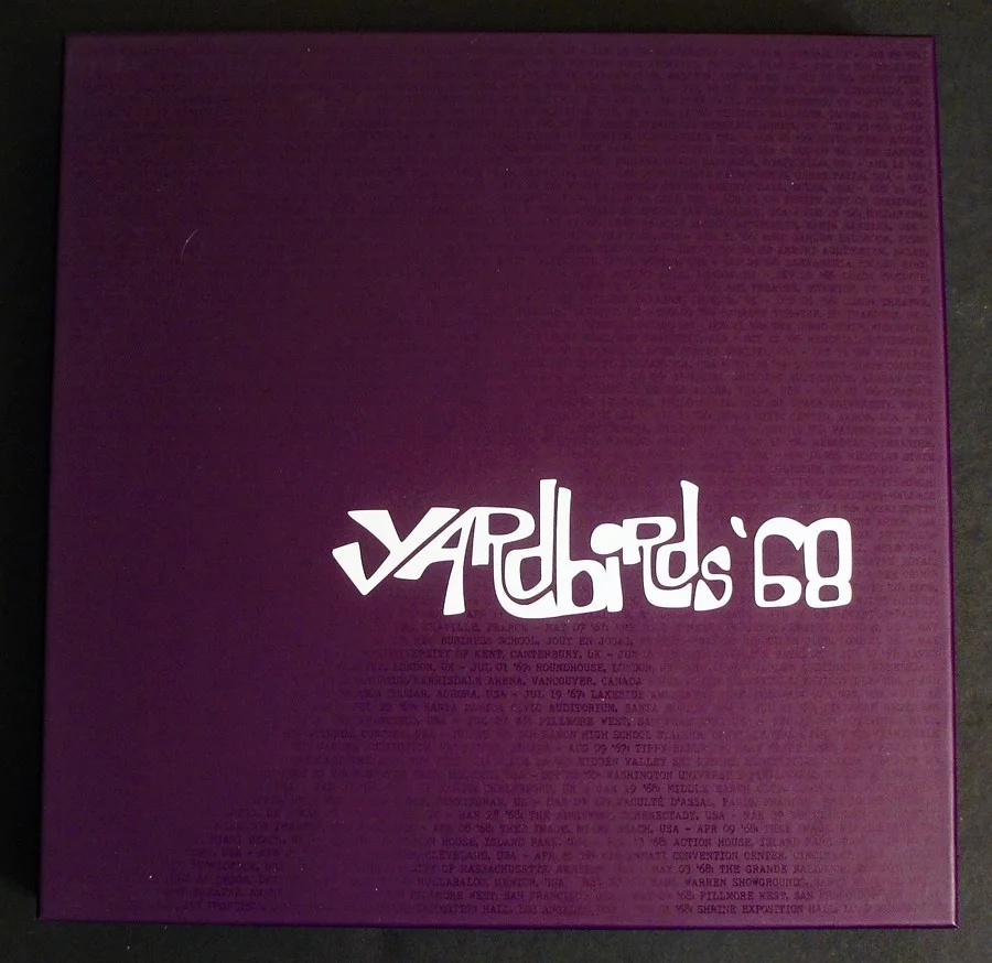 JIMMY PAGE SIGNED + Dreja, McCarty - Limited Edition Vinyl Box Set YARDBIRDS '68, image 2