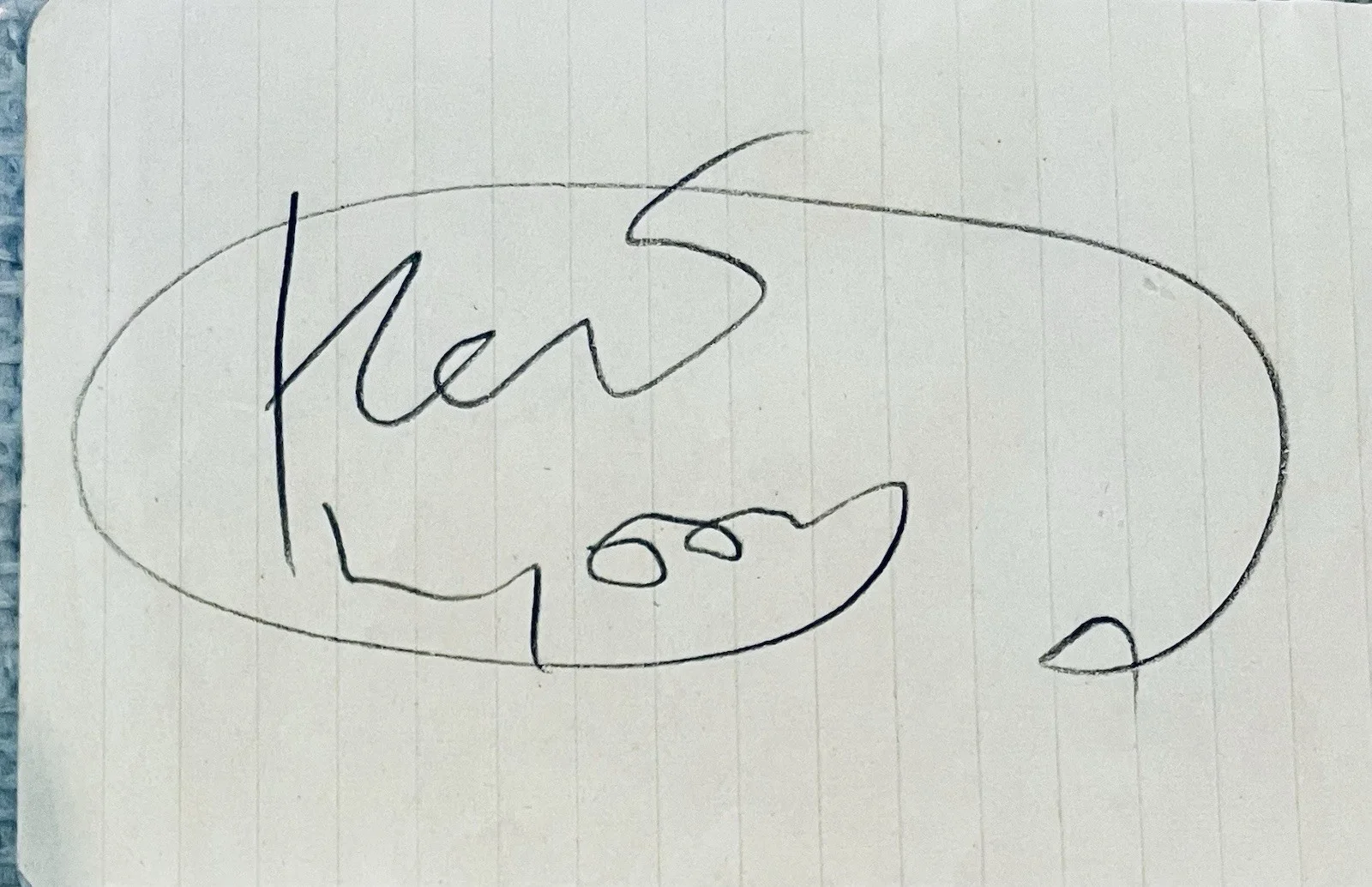 Keith Moon The Who Drummer Signed Cut Autograph RARE PSA/DNA RIP 1978, изображение 2