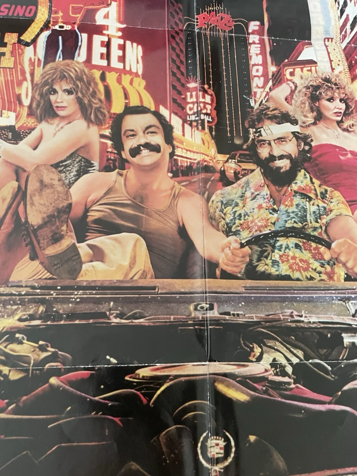 THINGS ARE TOUGH ALL OVER 1982 ORIG 27X41 MOVIE POSTER CHEECH MARIN TOMMY CHONG, изображение 2