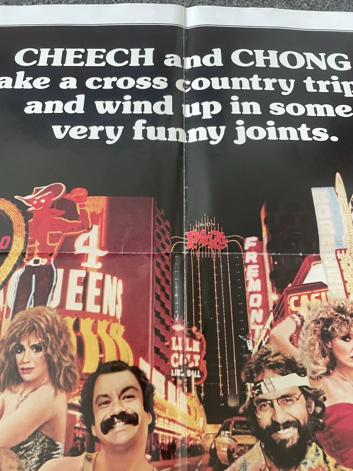 THINGS ARE TOUGH ALL OVER 1982 ORIG 27X41 MOVIE POSTER CHEECH MARIN TOMMY CHONG, изображение 4