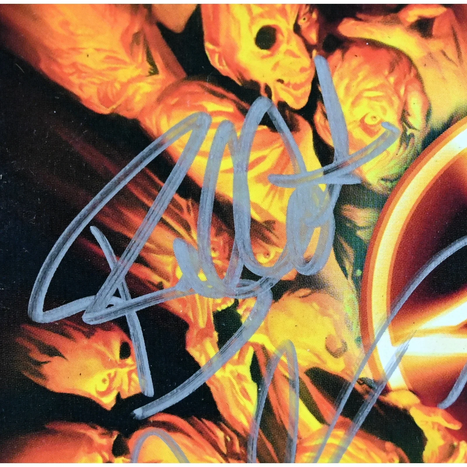 ANTHRAX Signed Autographed Worship Album Ian Bello Benante Belladonna, image 3