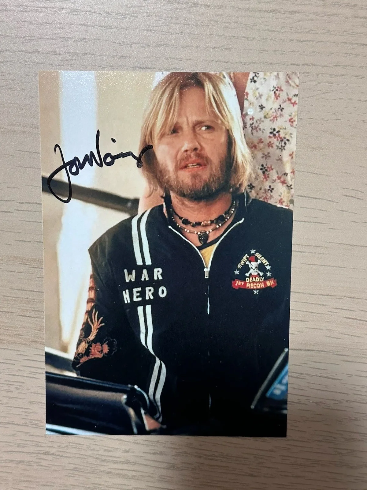 Jon Voight — Jon Voight signed 4x6 photo proof Midnight Cowboy National Treasure Academy, изображение 2