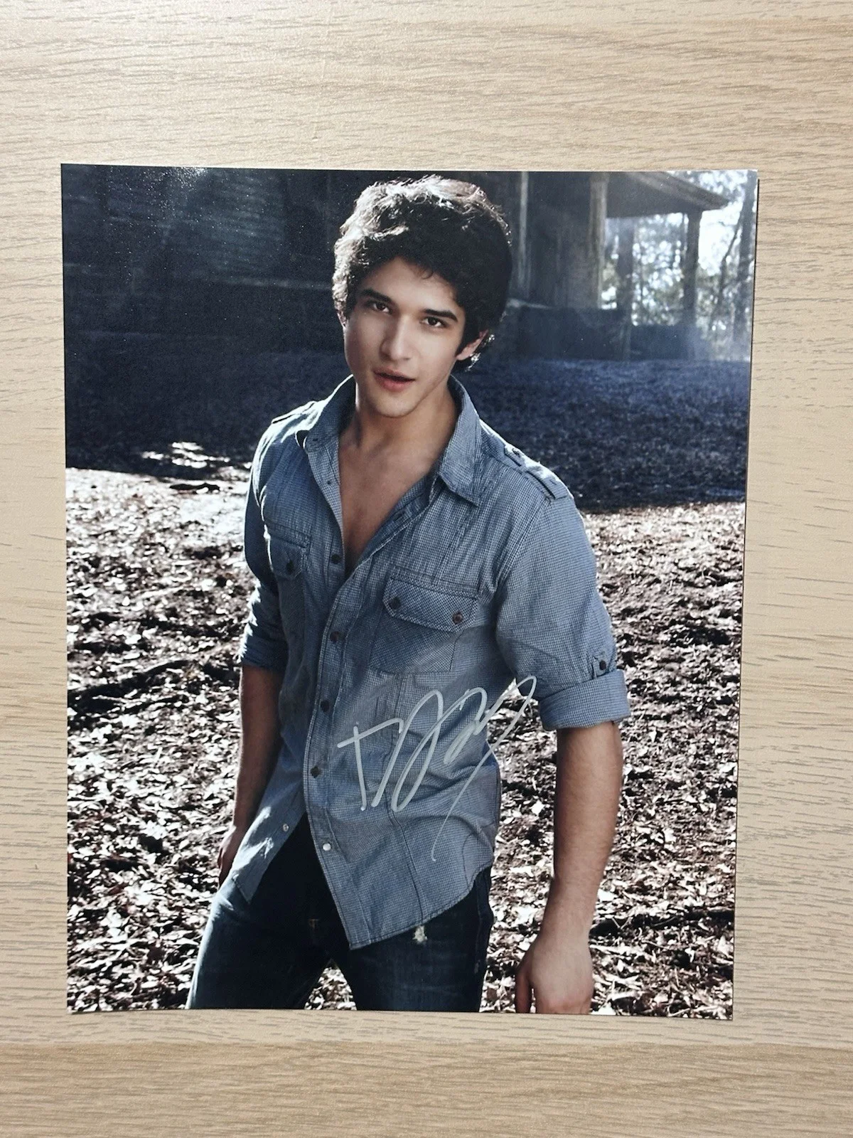 Tyler Posey — Tyler Posey signed Teen Wolf 8x10 Scott McCall Maid in Manhattan MTV, изображение 2