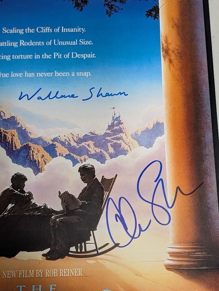 Chris Sarandon, Wallace Shawn — Chris Sarandon & Wallace Shawn Dual Signed 11x17 Photo The Princess Bride, изображение 2