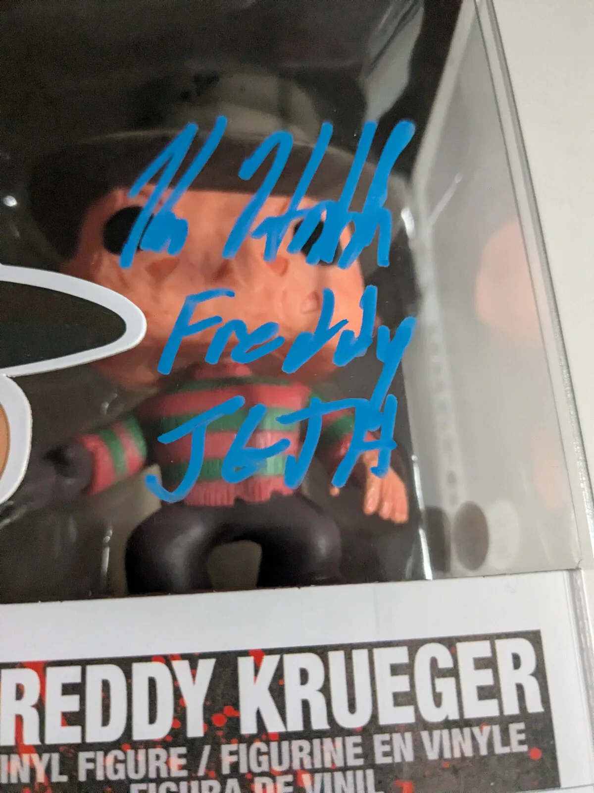KANE HODDER Signed Funko Pop Figure Freddy Nightmare on Elm Street JSA COA, image 2