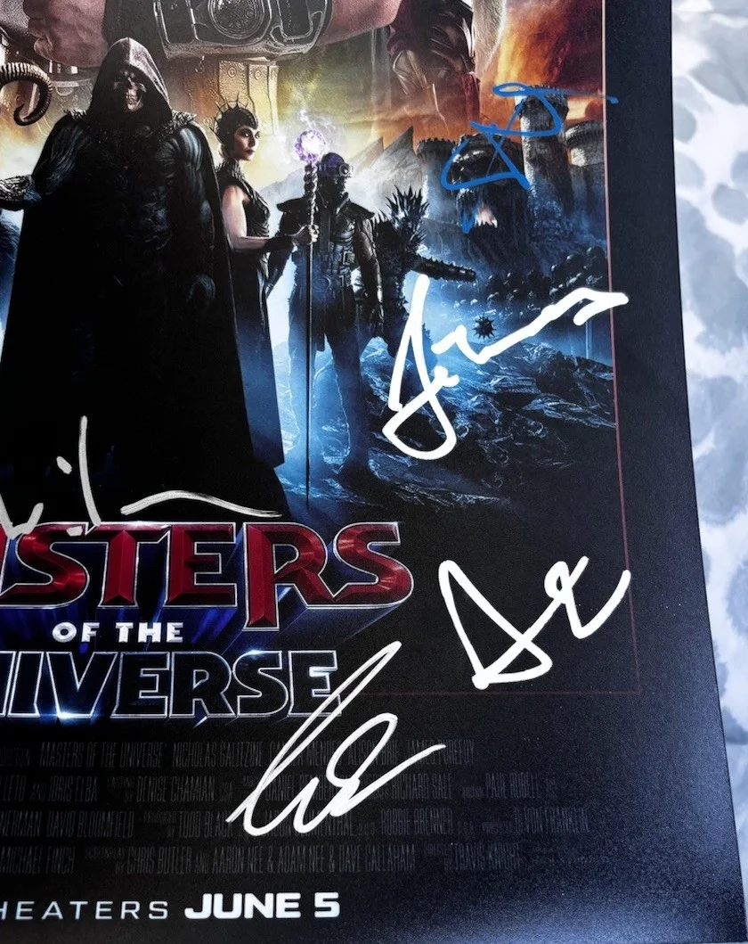 Masters Of Universe Signed Cast 12x18 Photo x6 Camila Mendes, Sam C Wilson +4, image 2
