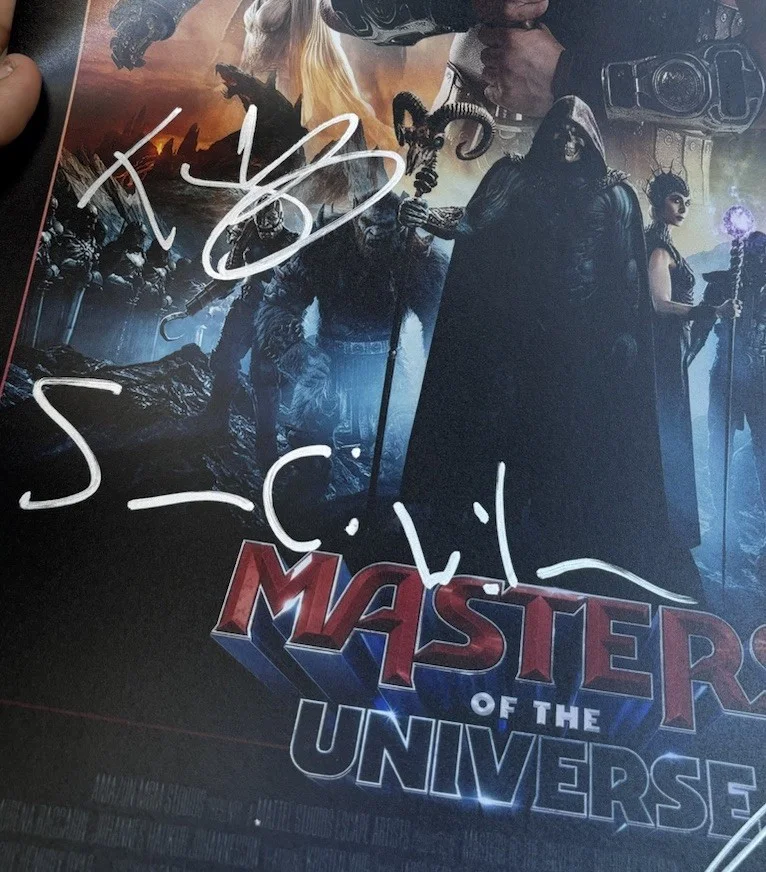 Masters Of Universe Signed Cast 12x18 Photo x6 Camila Mendes, Sam C Wilson +4, image 3