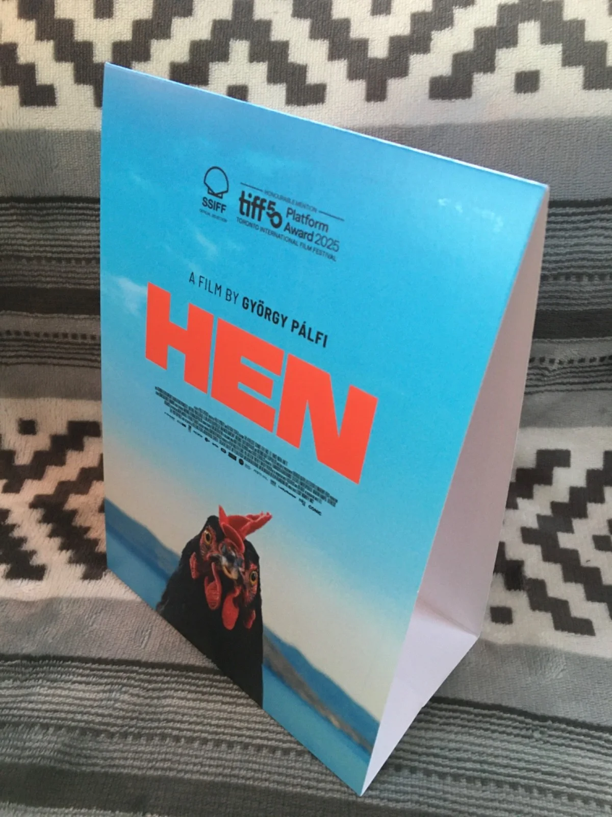 HEN (Kota in Greek) 2025 Movie Collector's Promo Mini Stand & Card, изображение 3