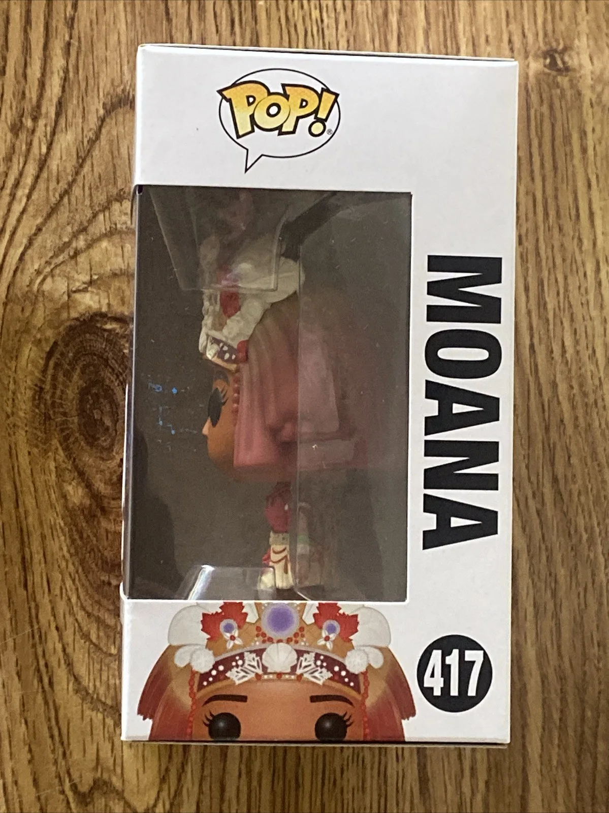 Auli'i Cravalho — Auli'i Cravalho Autographed Moana Funko Pop #417, image 3