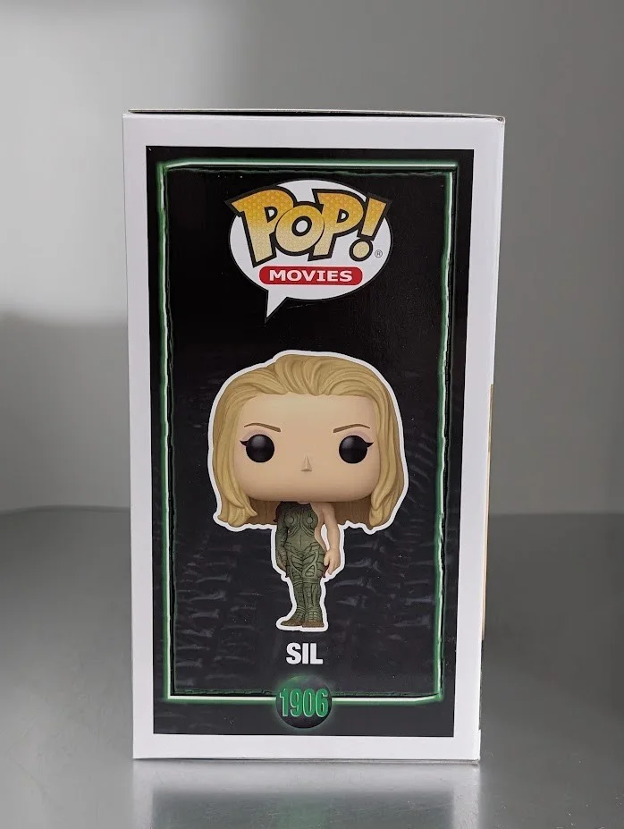 Natasha Henstridge — Natasha Henstridge Autographed Signed Funko Pop #1906 SIL Species - Green, image 4
