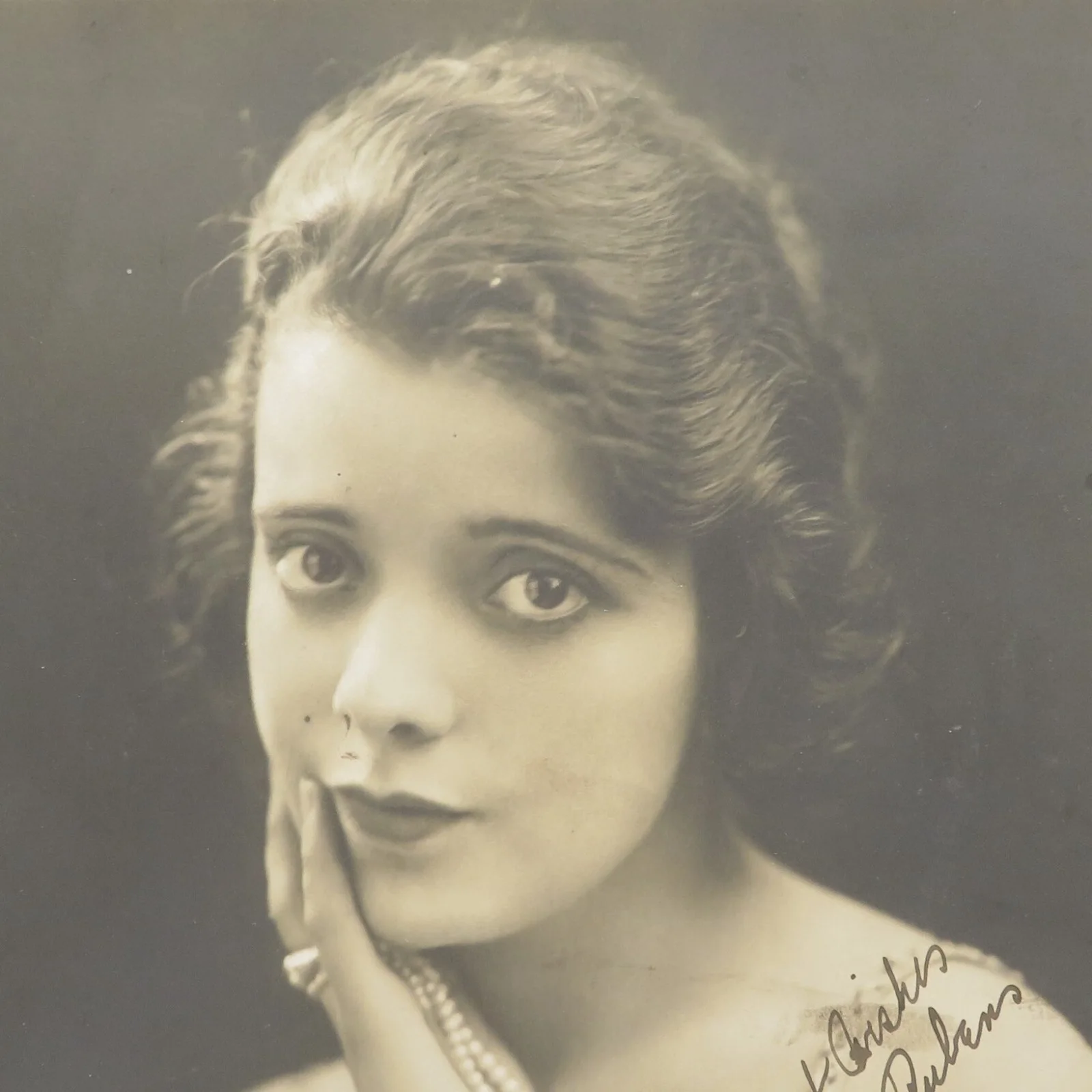 Alma Rubens — Alma Rubens Signed Photo 8x10 Silent Movie Actress Witzel Photograph, изображение 3