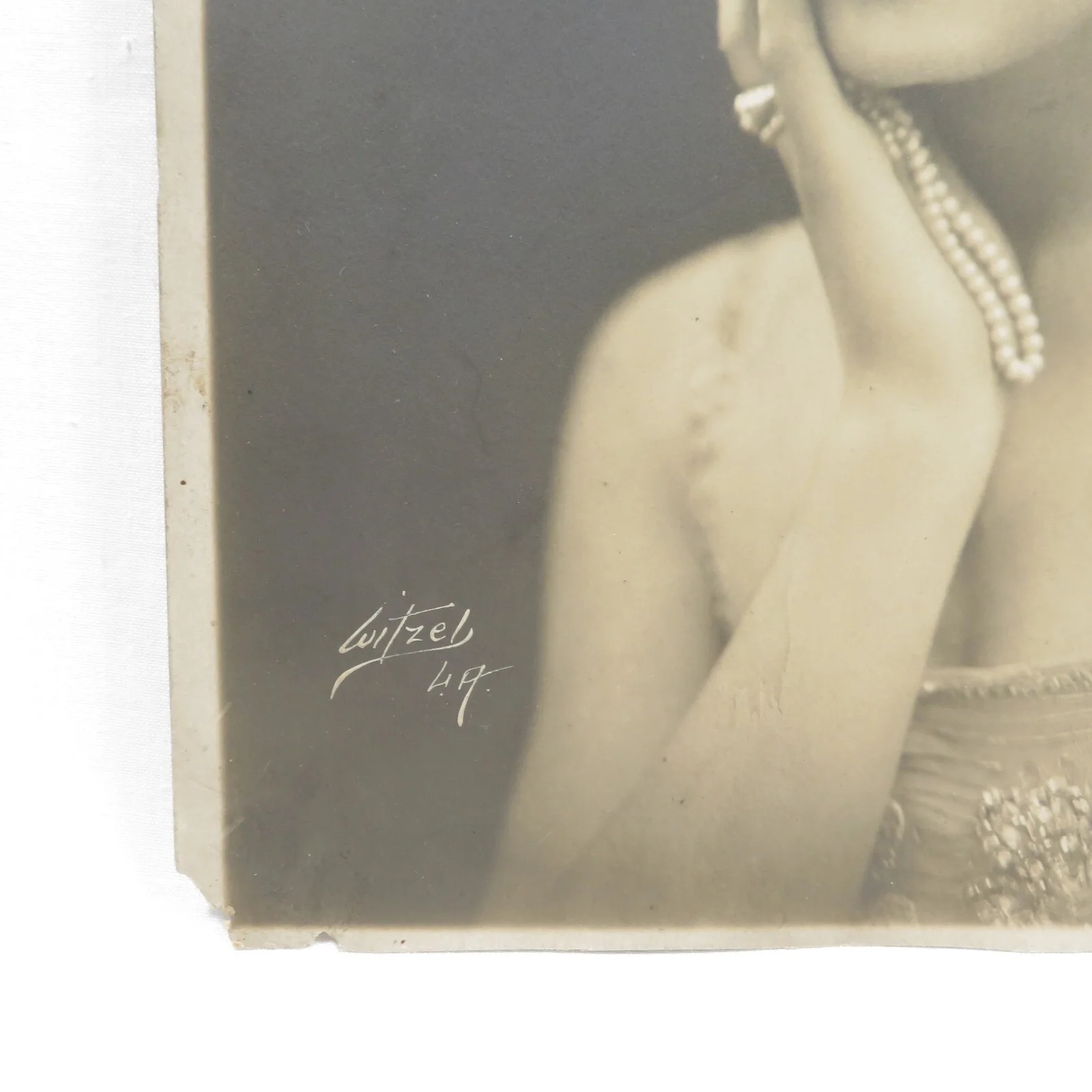 Alma Rubens — Alma Rubens Signed Photo 8x10 Silent Movie Actress Witzel Photograph, изображение 4