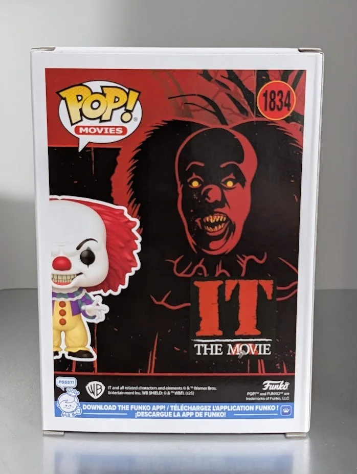 Tim Curry — Tim Curry Autographed Signed Funko Pop #1834 Pennywise IT Tim Curry Holo, image 3