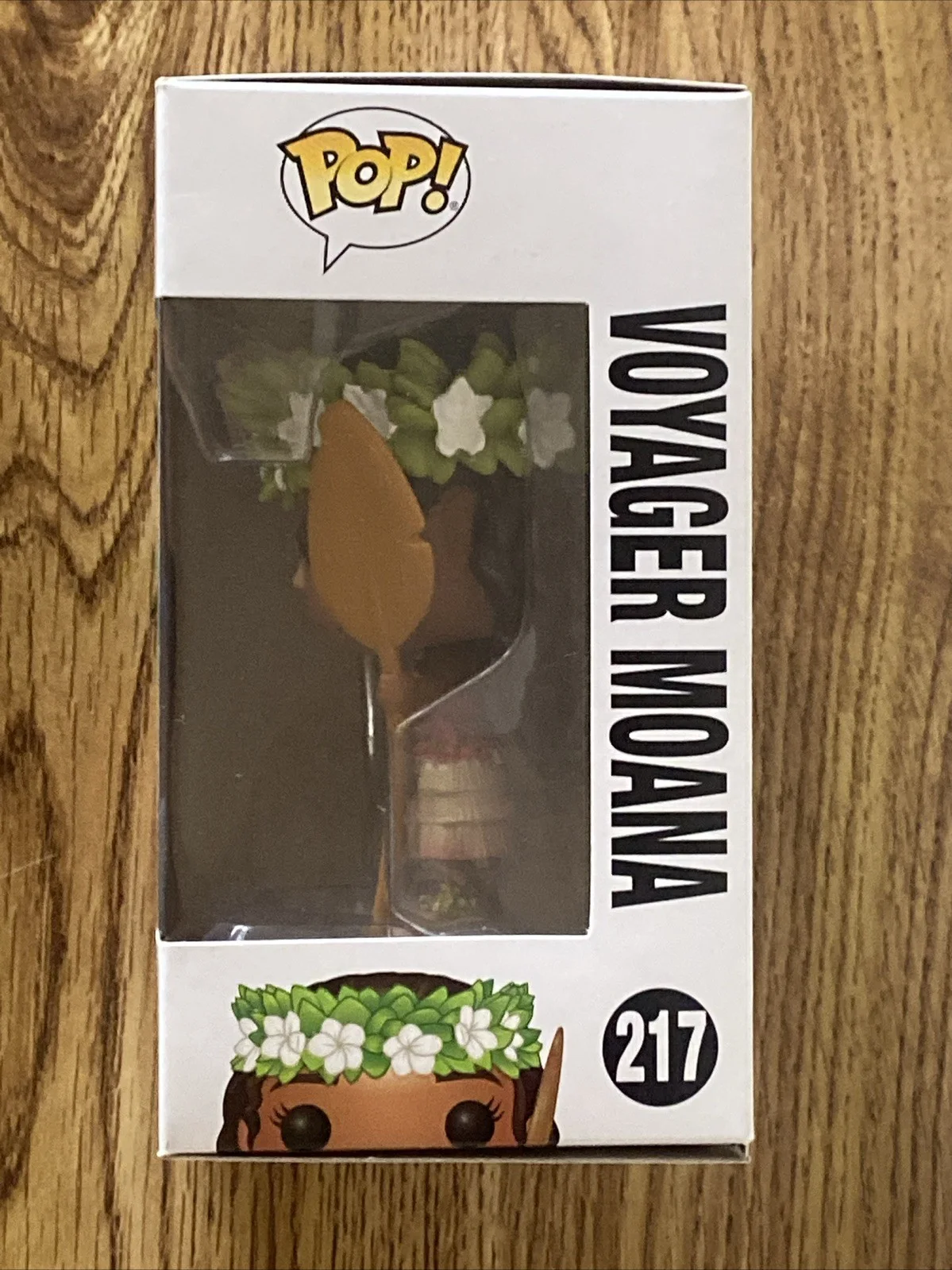 Auli'i Cravalho — Auli'i Cravalho Autographed Voyager Moana Funko Pop #217 Moana Walmart Exclusive, изображение 3
