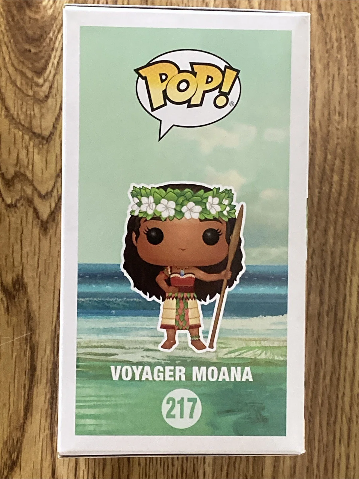 Auli'i Cravalho — Auli'i Cravalho Autographed Voyager Moana Funko Pop #217 Moana Walmart Exclusive, изображение 5