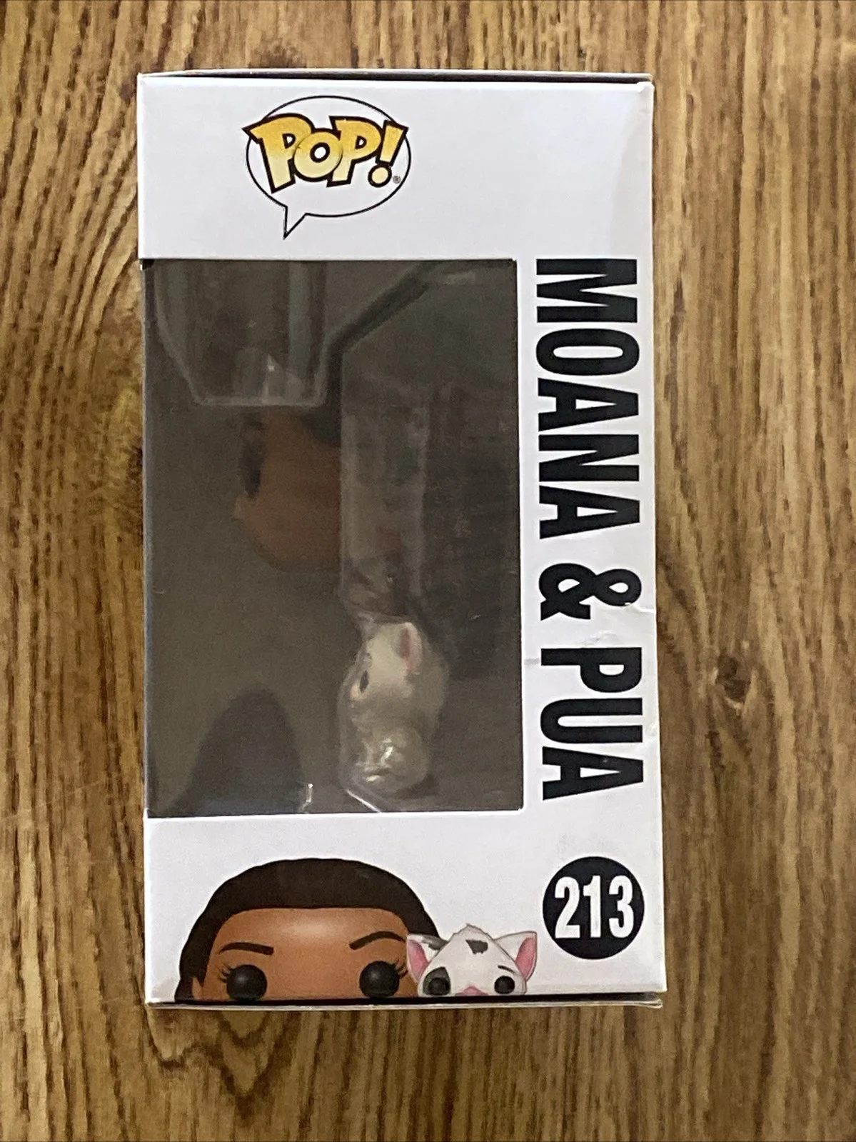 Auli'i Cravalho — Auli'i Cravalho Autographed Moana & Pua Funko Pop #213 Moana, image 3