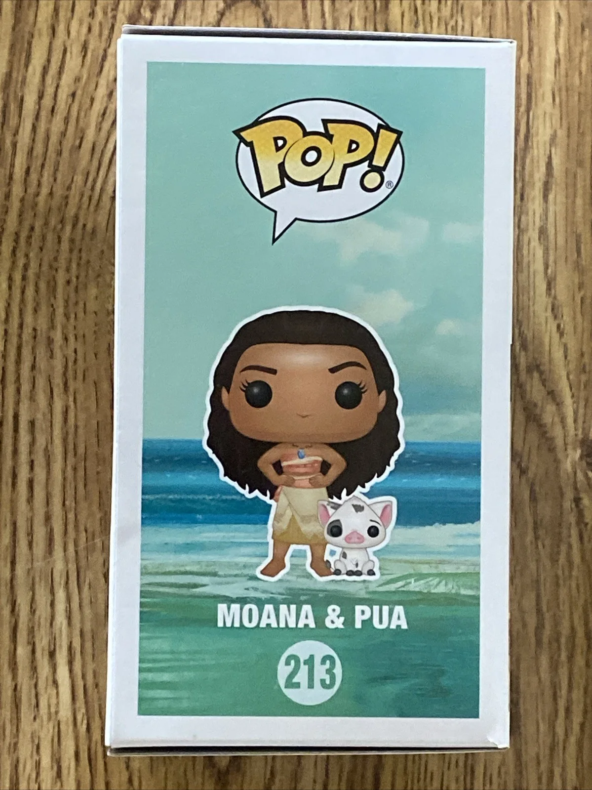 Auli'i Cravalho — Auli'i Cravalho Autographed Moana & Pua Funko Pop #213 Moana, image 5