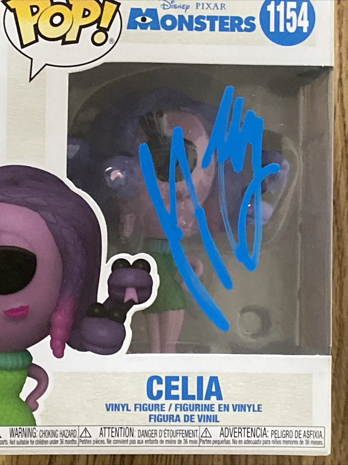 Jennifer TIlly — Jennifer Tilly Autographed Celia Funko Pop Monsters Inc., image 2