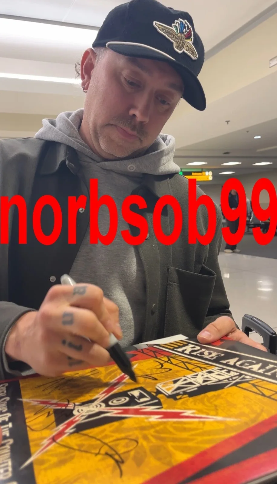 RISE AGAINST SIGNED SIREN SONG OF THE COUNTER CULTURE VINYL ALBUM w/EXACT PROOF, изображение 3